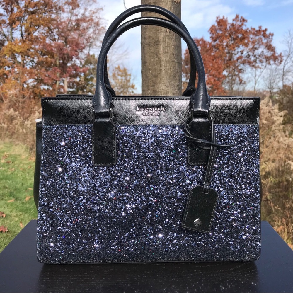Kate Spade Cameron Glitter Medium Satchel